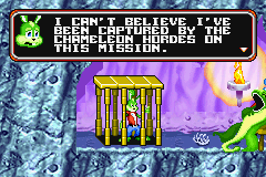 Jazz Jackrabbit screenshot 5 for GameBoy Advance